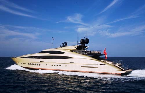 HOKULANI PJ150 before her refit at Palma Refit