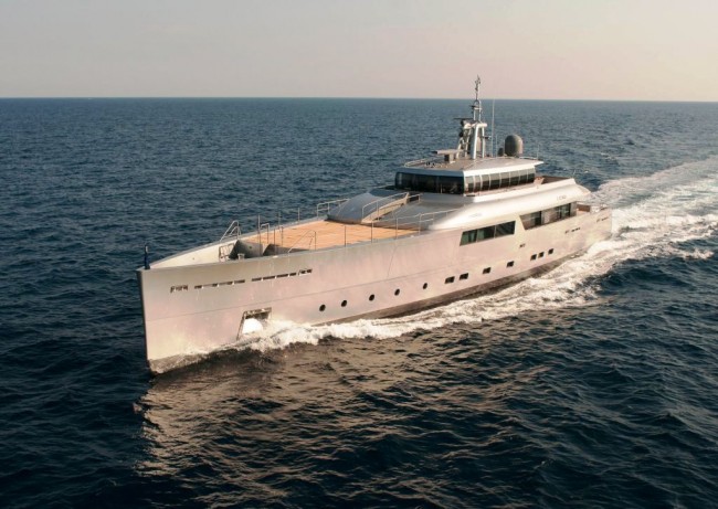 Superyacht Exuma launched by Perini Navi 