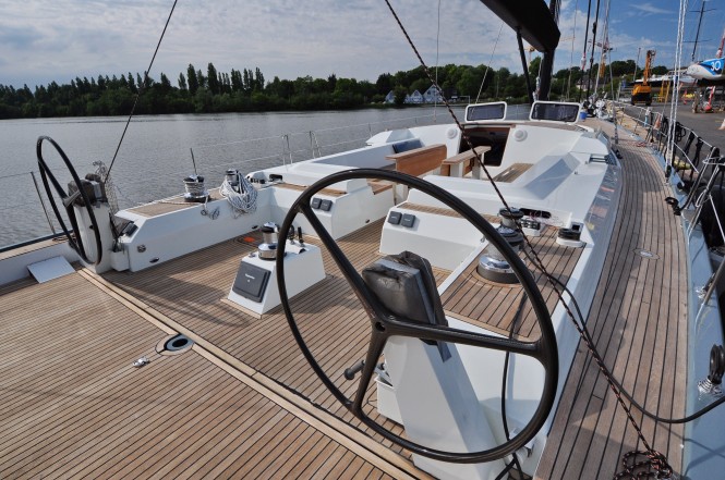 Futuna70 Deck - Photo Credit Normandy Yachts