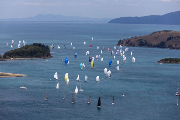 Last day of the Audi Hamilton Island Race week 2010 - Fleet Photo Credit Andrea Francolini