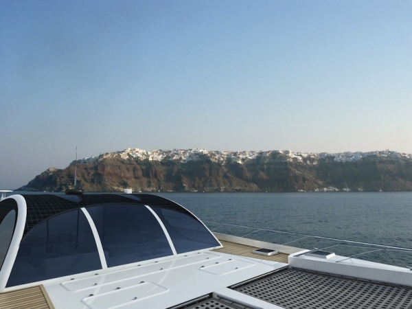 Marvin 50 catamaran - foredeck