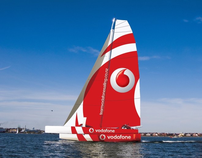 ORMA Trimaran Team Vodafone Sailing 