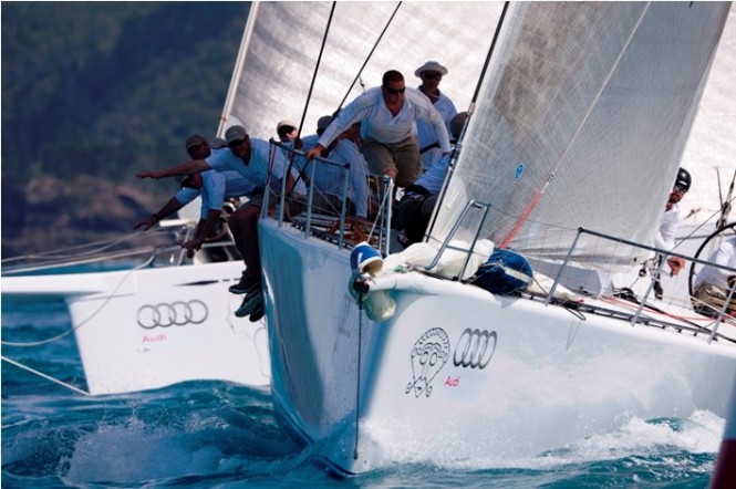 Sailing yacht Loki at the Audi Hamilton Island Race Week 2010 - Photo Credit Andreay Francolini