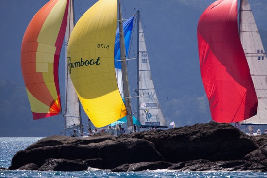 Spinnakers on Audi Hamilton Island Race Week