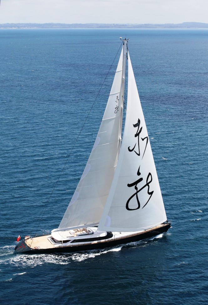 Superyacht Red Dragon