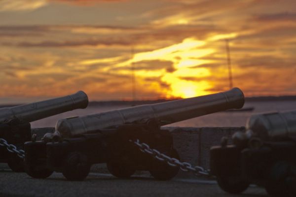 The 1851 Cup - BMW ORACLE Racing - Day 1 Skies Photo Credit Gilles Martin-Raget  BMW ORACLE
