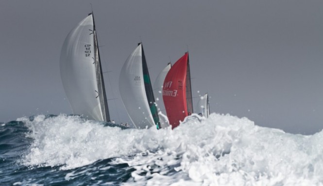 52 Series training Fleet - Region of Sardinia Trophy Photo Credit Ainhoa Sanchez Audi MedCup