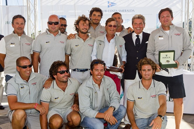 KORA 4, team twice winner in the Swan 42 Class division - Photo credit Rolex  Carlo Borlenghi