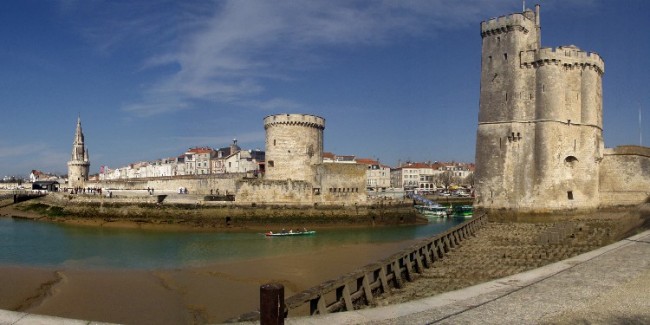 Port of La Rochelle in South West France, who are hostng the start and finish of the VELUX 5 Oceans race. Photo Credit M.Romero Schmidtke