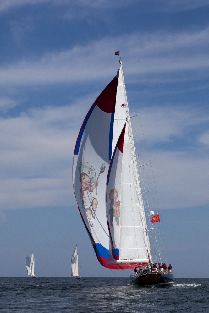 Sailing yacht Windcrest at the Shipyard Cup Photo Credit Billy Black.