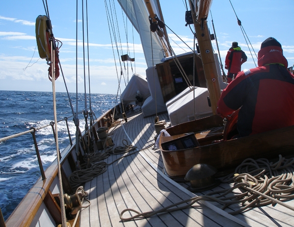 Southampton Yacht Services - Recently refitted classic sailing yacht Alinda V 