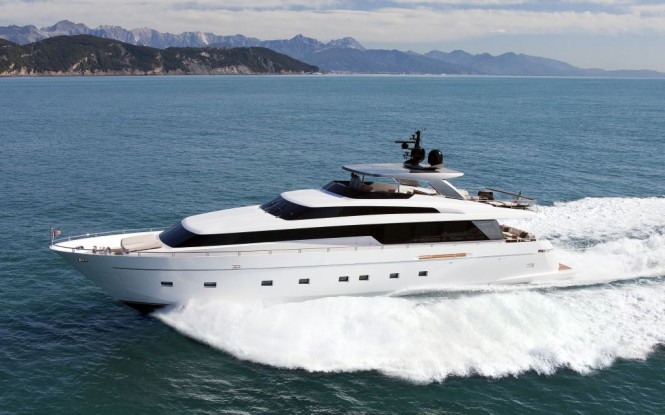 2010 Sanlorenzo SL100 New flying bridge motor yacht