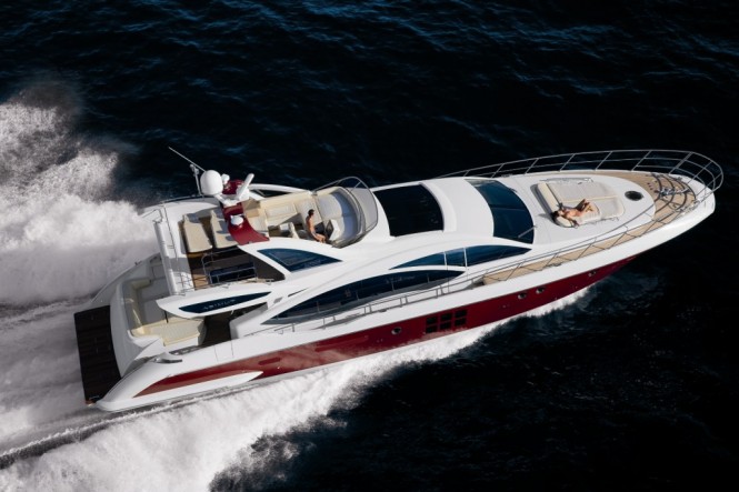 Azimut 72S Motor yacht running - Credit Azimut Yachts