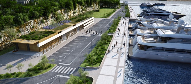 New Croatian Superyacht Marina - Mandalina Marina & Yacht Club to open in summer 2011