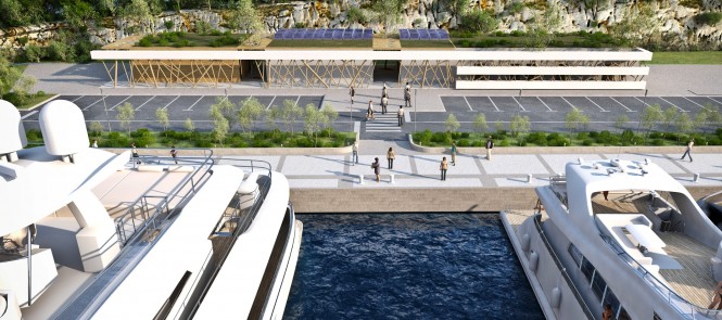 New Croatian Superyacht Marina - Mandalina Marina & Yacht Club to open in summer 2011