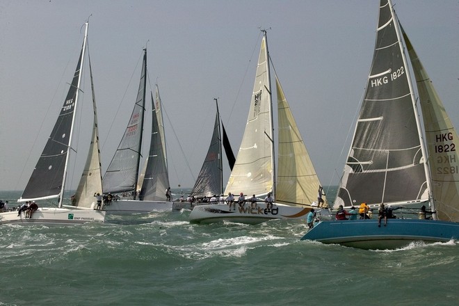 RHKYC China Coast Regatta 2009' IRC B start - Credit Guy Nowell RHKYC