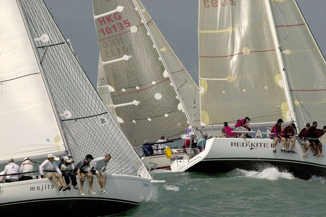 RHKYC China Coast Regatta 2009 IRC C start. Credit -  Guy Nowell RHKYC