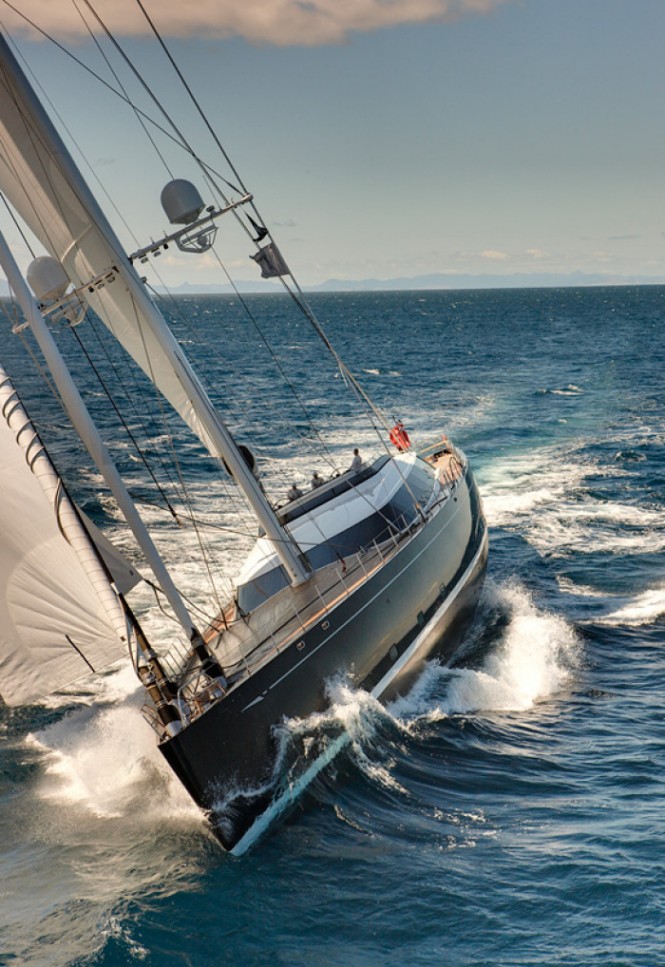 Sailing Yacht Kokomo - Photo Credit Chris Lewis and Alloy Yachts