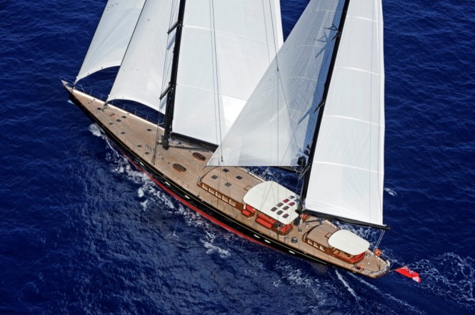 Sailing yacht Marie - Credit Rick Tomlinson