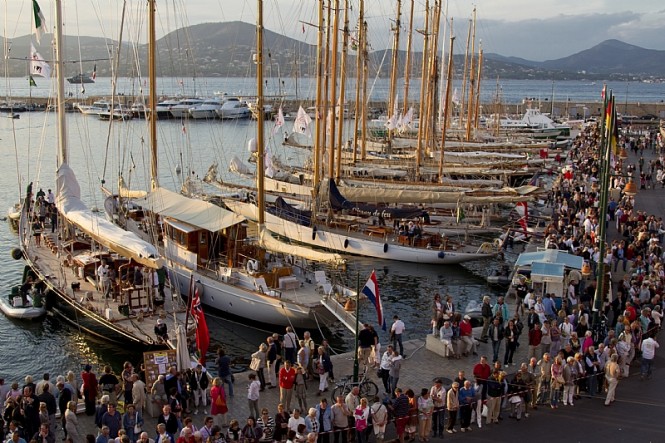 Unique ambiance during the event at Les Voiles de Saint-Tropez Photo credit Rolex  Carlo Borlenghi