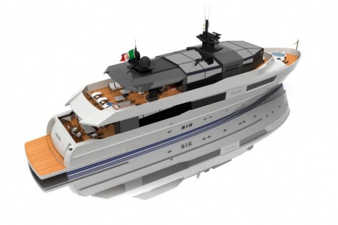 Arcadia 115 motor yacht