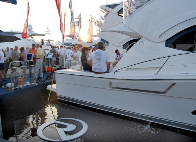 Attendance at this years Fort Lauderdale show was strong and interest in the new Riviera models was keen