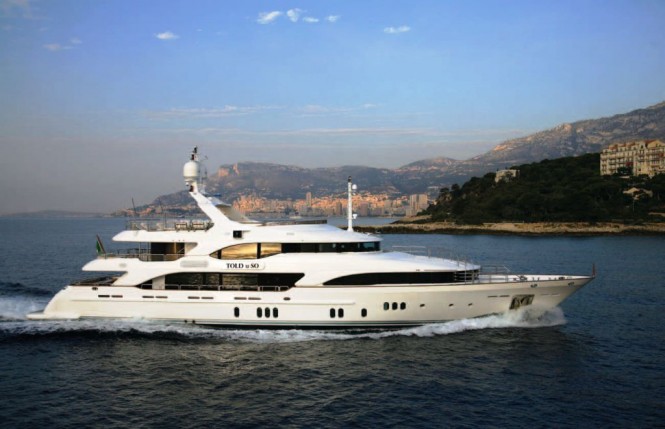 Benetti Vision 145 motor yacht Told U So by Benetti Yachts and Molori Design.