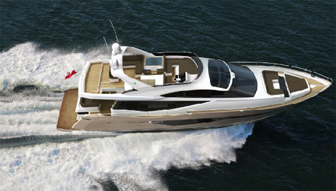 Galeon 780 Crystal motor yacht by Galeon