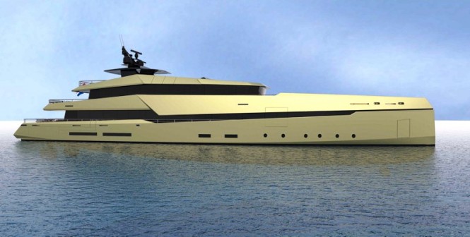 Ghost Yachts' Ghost G180 hybrid superyacht 
