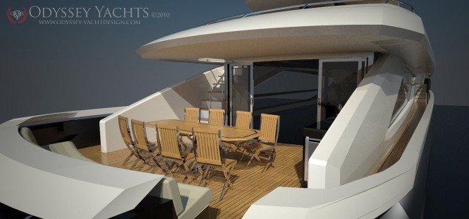 Odyssey Yacht Design - 39M OPUS - Cockpit