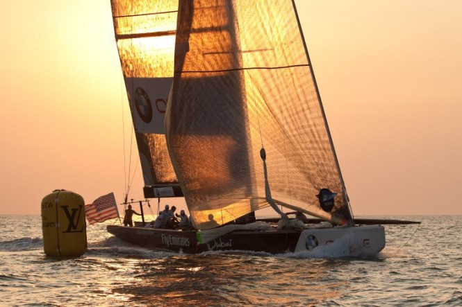 Race Day 7 BMW ORACLE Racing © Bob Grieser ousideimages.com Louis Vuitton Trophy
