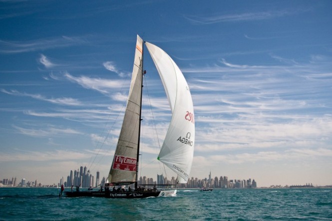 Race day 6 Emirates Team New Zealand © Bob Grieser ousideimages.com Louis Vuitton Trophy