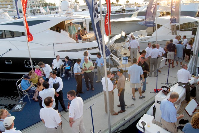 Riviera hosted a cocktail event on the Friday evening of the Fort Lauderdale s Show for over 250 Riviera enthusiasts