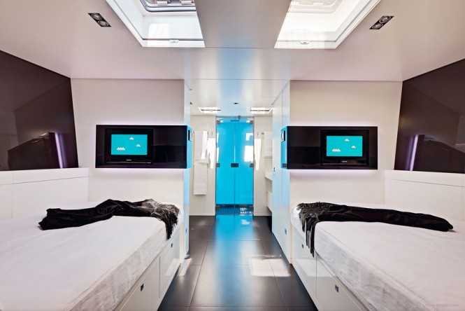 Sailing yacht Chrisco CNB 100 Cabin - Photo Credit Nicolas Claris