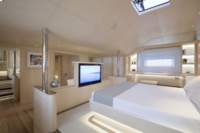 Sail yacht Zefira Cabin - Credit Fitzroy Yachts