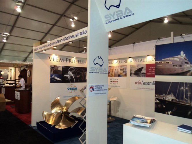 The Australia SYBA AIMEX Stand