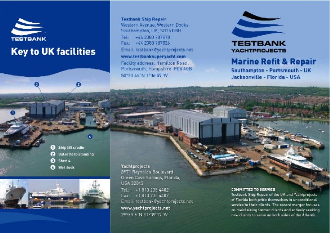 YachtProjects and Testbank Ship Repair’s new trans-Atlantic superyacht refit venture
