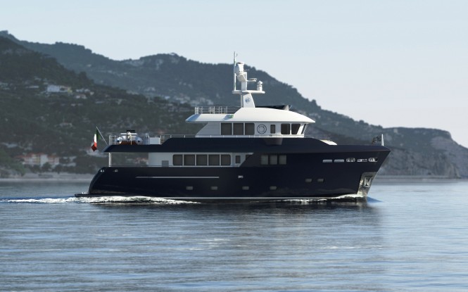 Darwin Class 86 Motor yacht -  Cantiere delle Marche shipyard