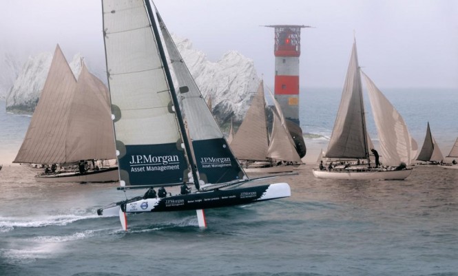 J.P. Morgan Asset Management Round the Island Race 201 - Photos Credit Beken of Cowes & Thierry Martinez