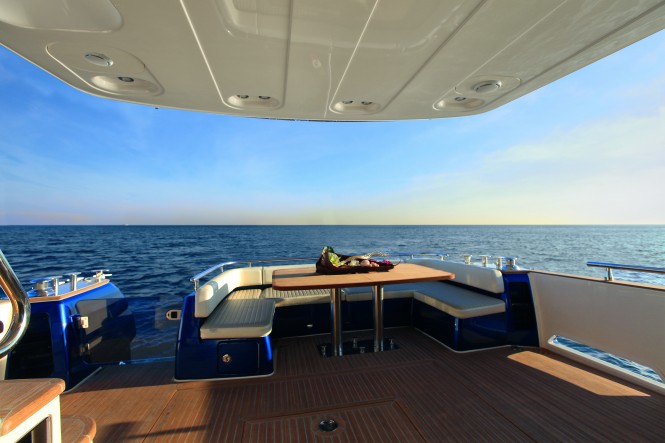 Magellano 50 Cockpit - Credit Azimut Yachts