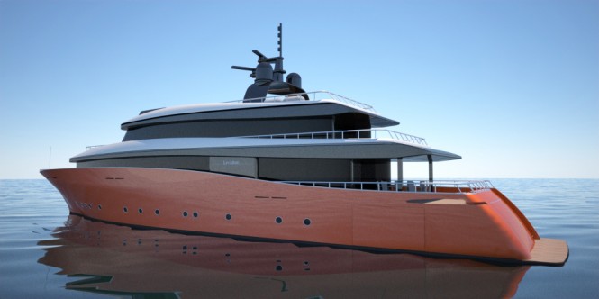 Motor yacht Leviathan by 2pixel studio & Navtec Marine 