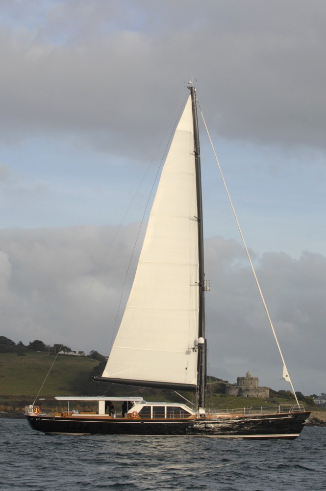 Sailing yacht Akalam - project B105 completes sea trials