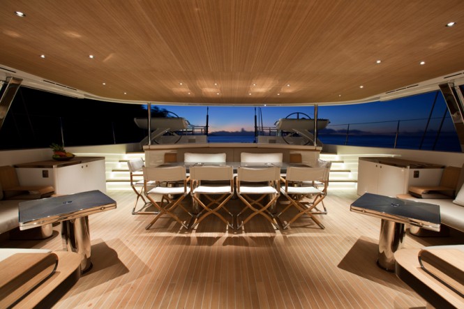 Yacht Zefira built by Fitzroy Yachts