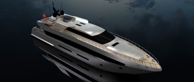 42m motor yacht ANATOMIC by Tiranian Yachts