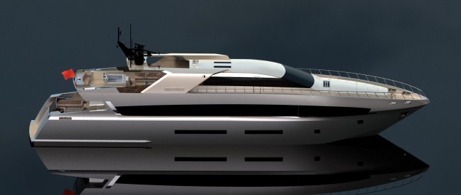 ANATOMIC 42m motor yacht by Tiranian Yachts 
