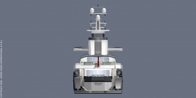 Espen Oeino's Project Freedom Stern View