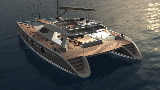 Havana 72 Catamaran © Alu Marine - Berret Racoupeau Yacht Design