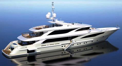 ISA 50 metre motor yacht