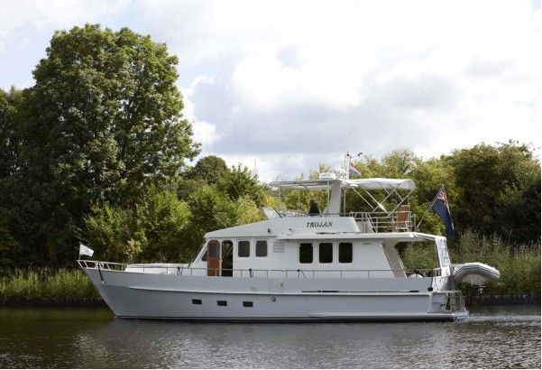 Moonen Shipyards complete refit of the Moonen 52 Trojan, launched in 1988. - Credit Moonen Shipyard