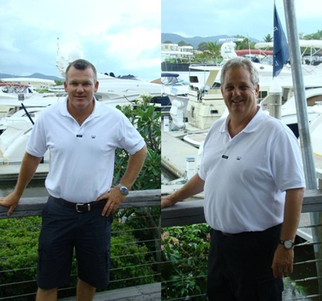 Steve Dittmar and Ian Swan - Photo Credit Princess Yachts